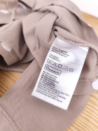 H&M Kleid - gepunktet - Größe 56