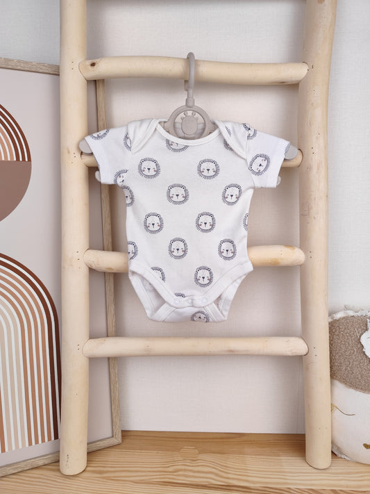 C&A Kurzarmbody - Löwe - Größe 50