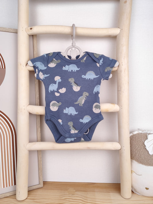 C&A Kurzarmbody - Dino - Größe 56