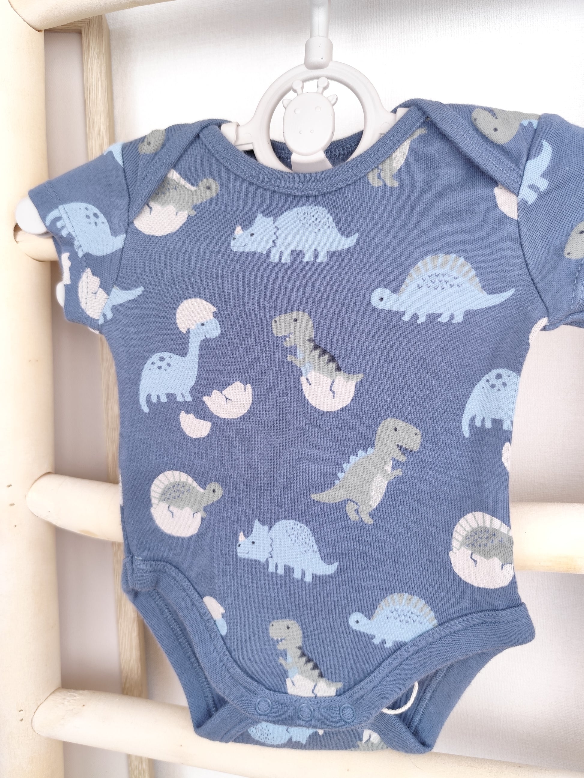 C&A Kurzarmbody - Dino - Größe 56