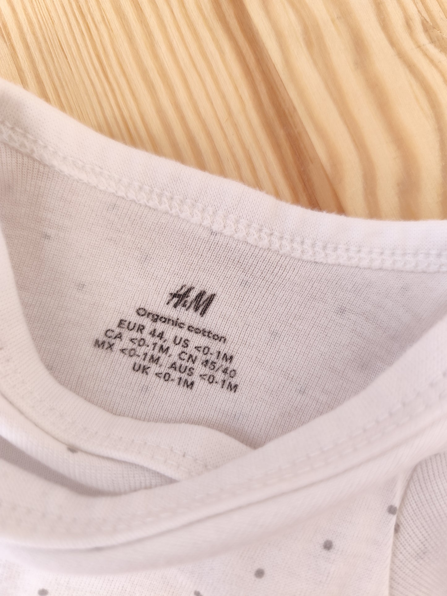 H&M Wickelbody - gepunktet - Größe 44