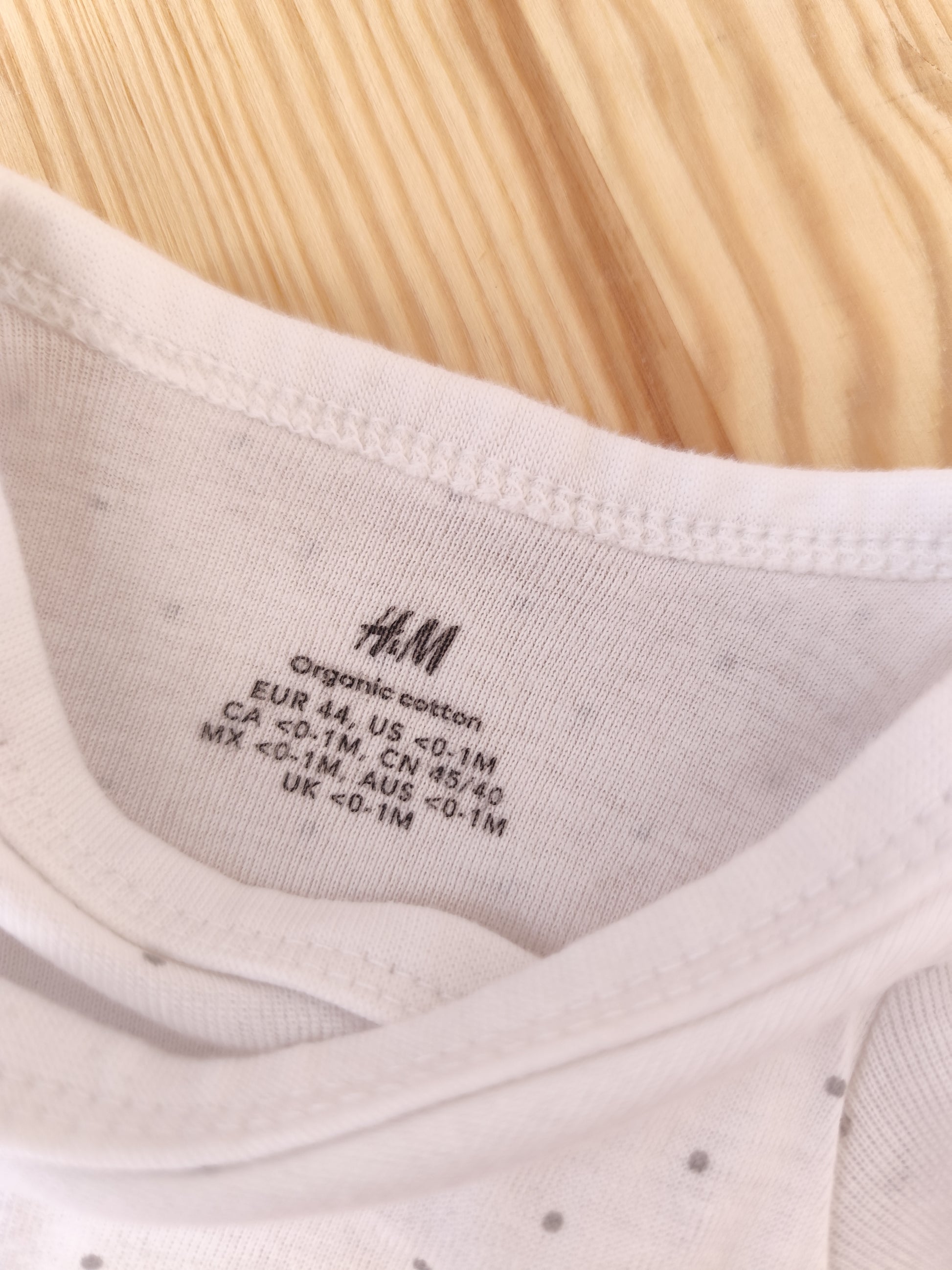 H&M Wickelbody - gepunktet - Größe 44