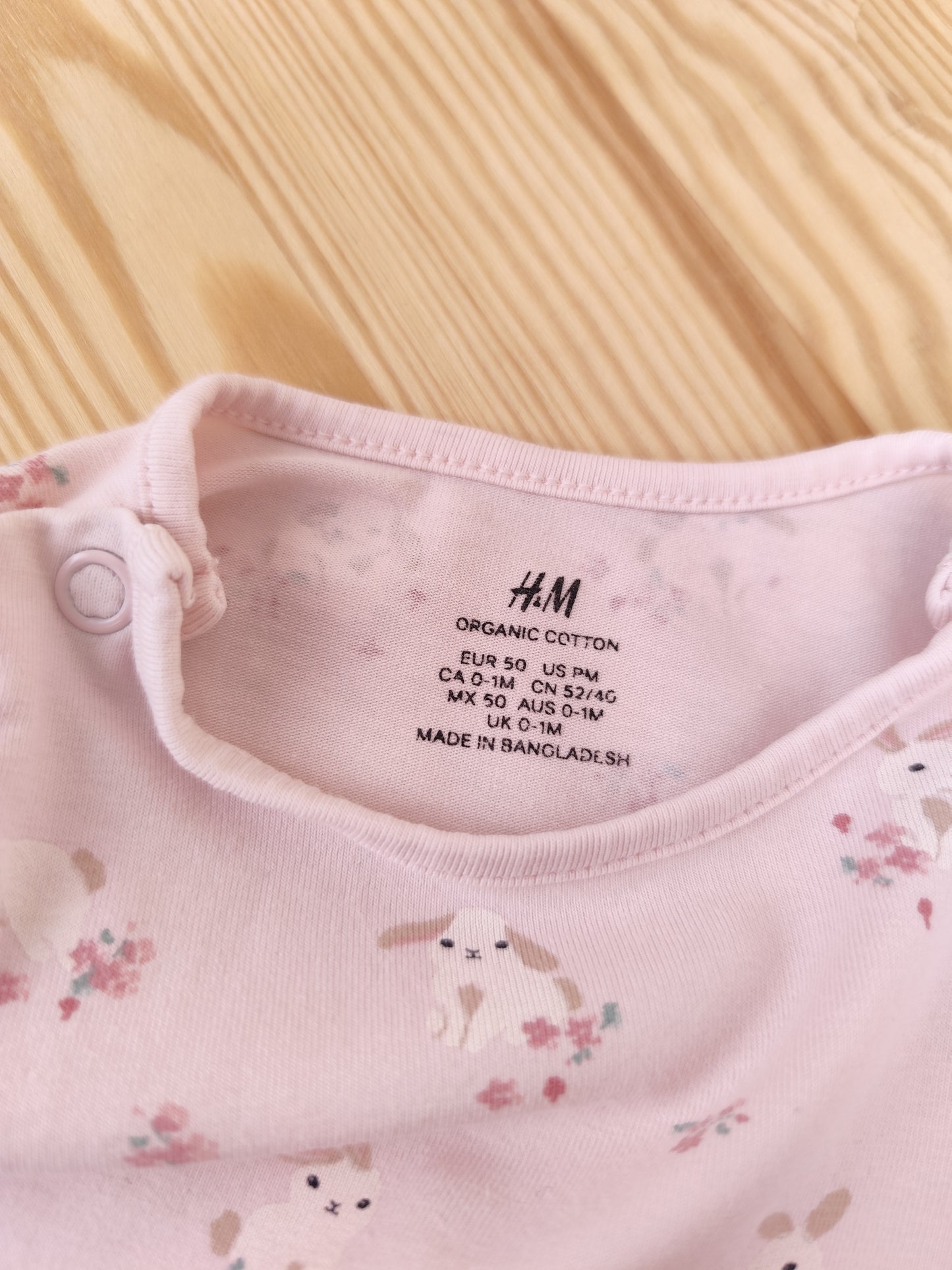 H&M Body - Hase - Größe 50