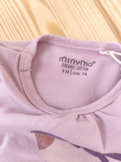 Minymo Body - Vogel - Größe 74