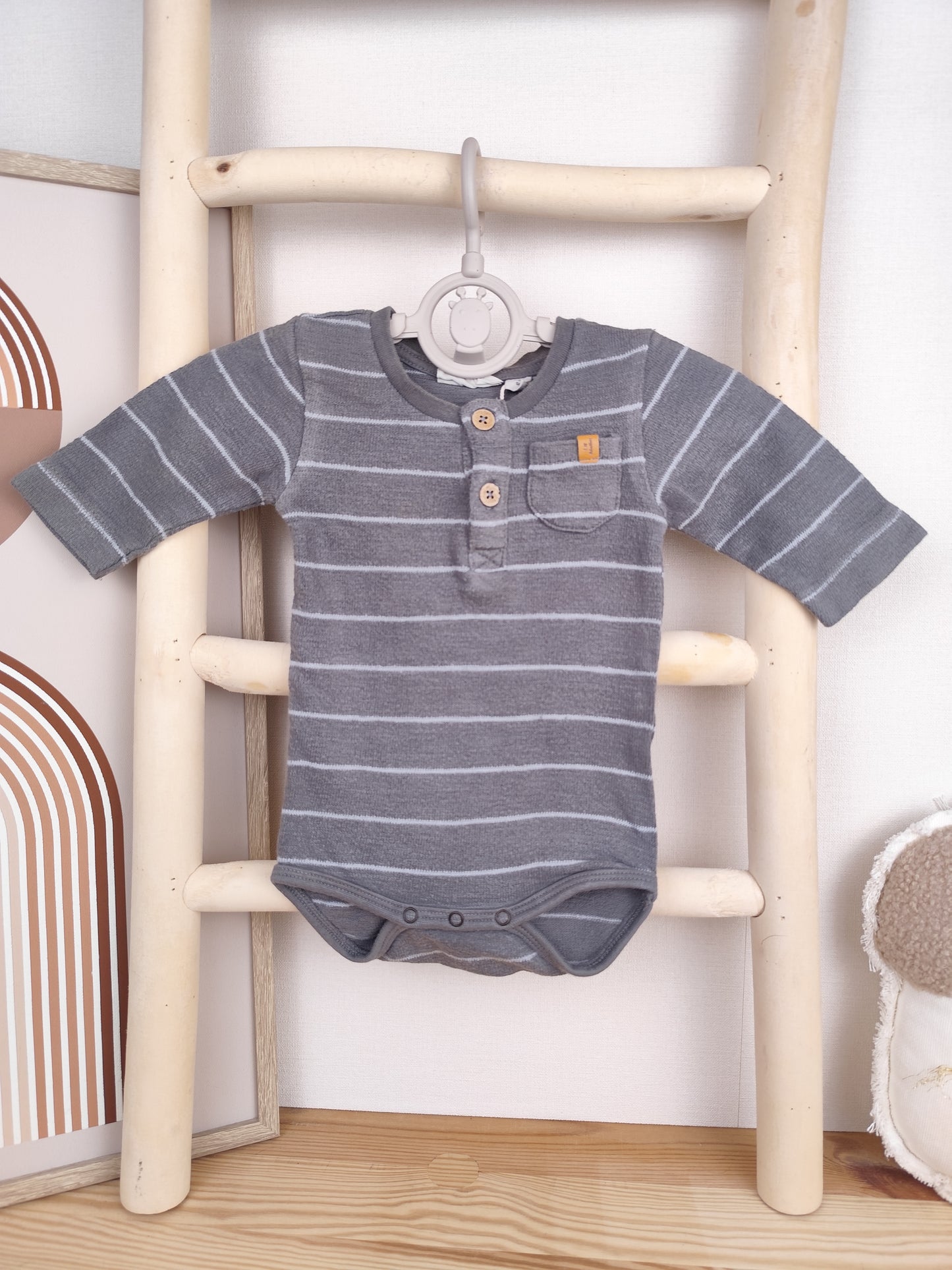 Lil'Atelier Body - gestreift - Größe 56
