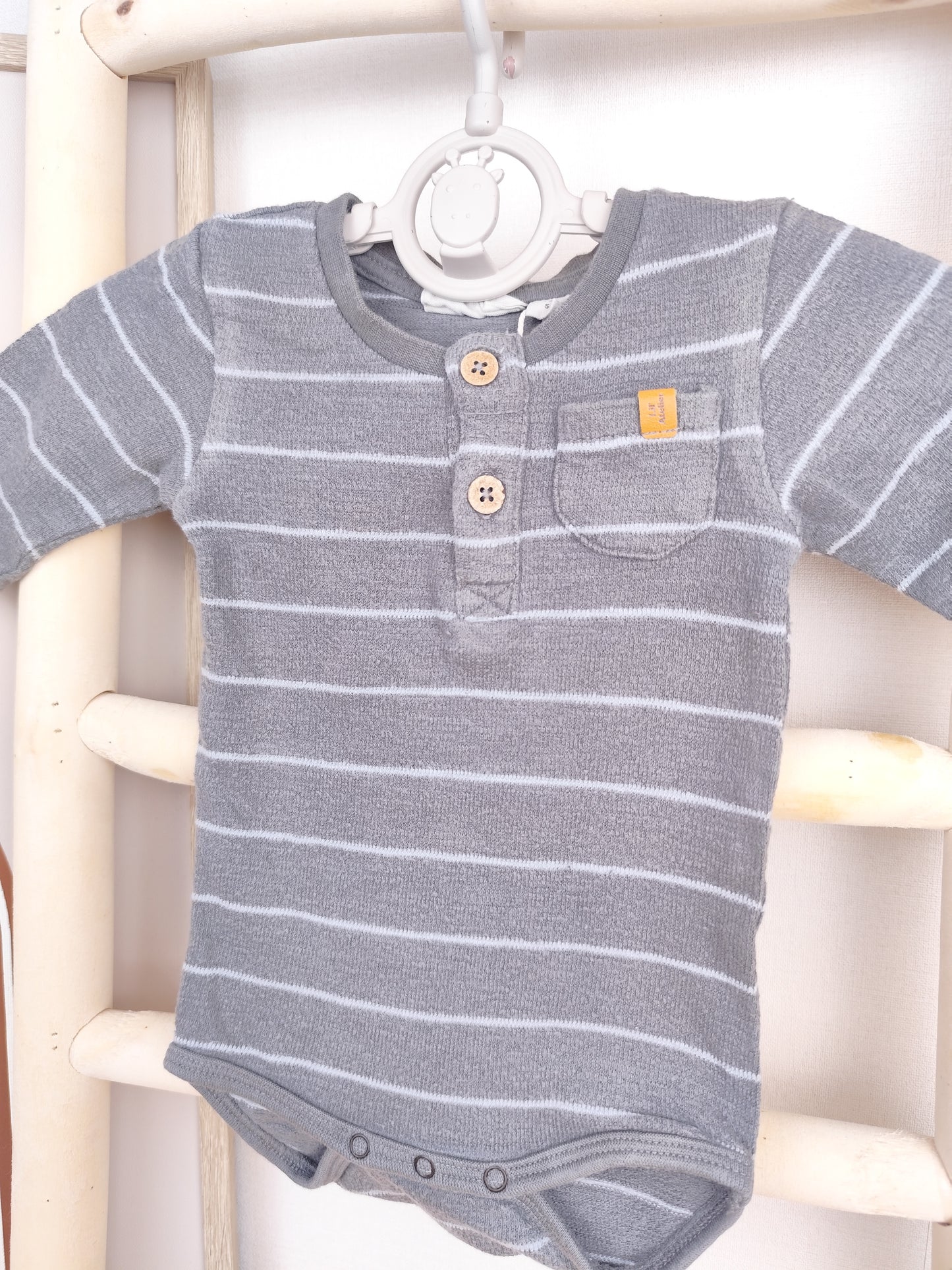 Lil'Atelier Body - gestreift - Größe 56