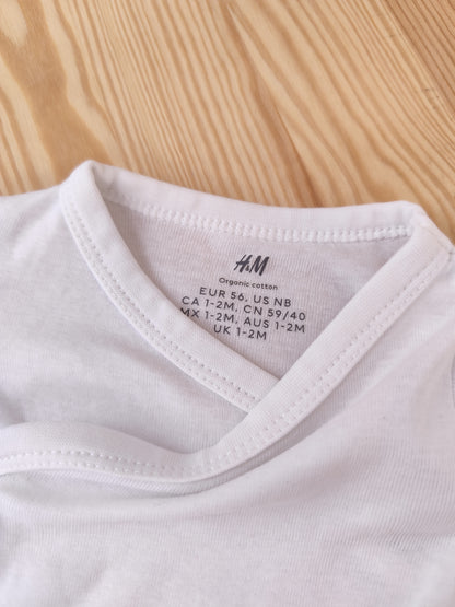 H&M Wickelbody - Größe 56