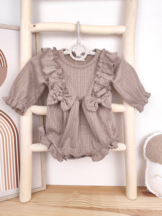 Unbekannt Romper - Schleife - Größe 62