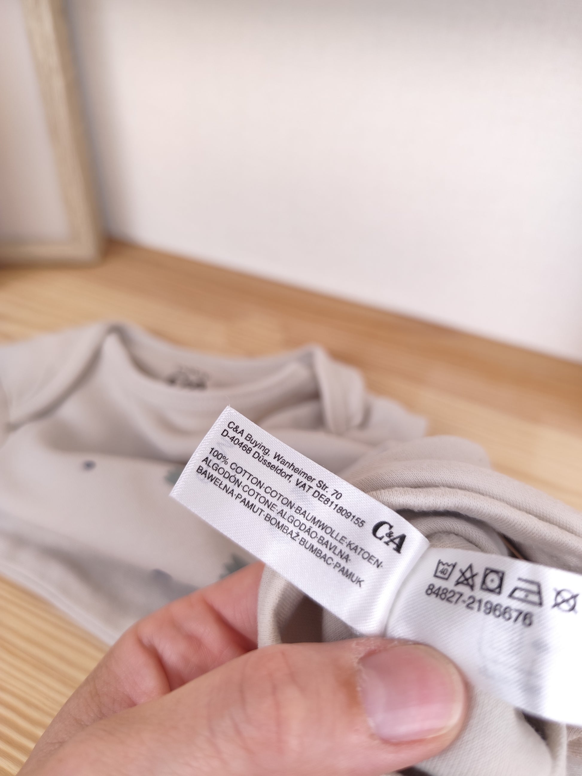 C&A Body - Dino - Größe 74