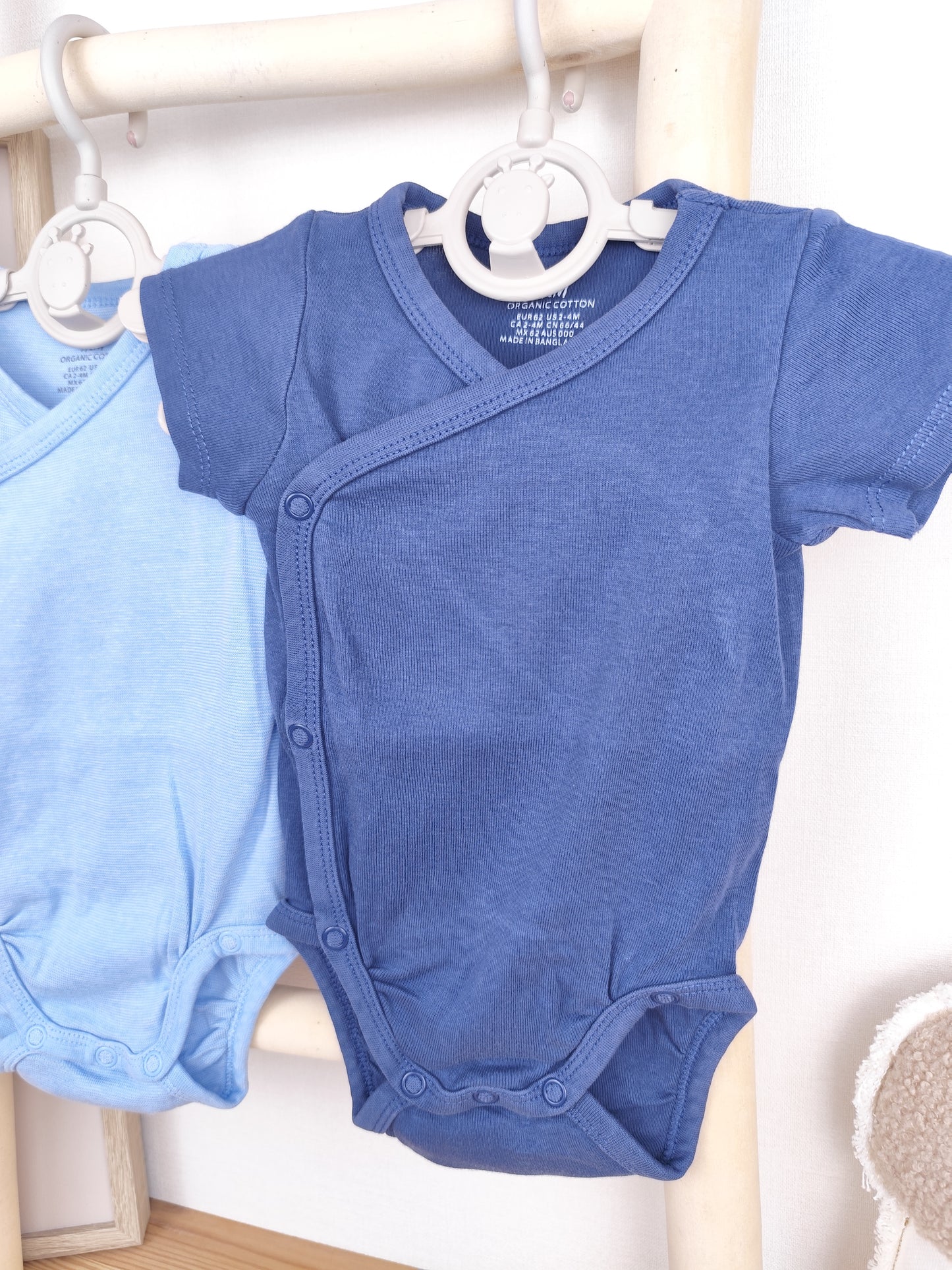 H&M 2 Wickelbodys - Größe 62 (B-Ware)
