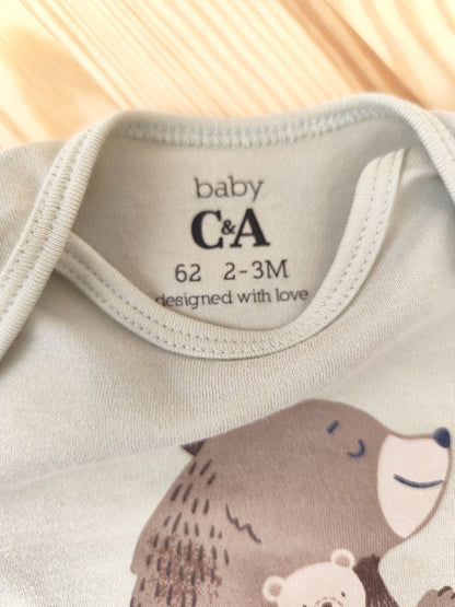 C&A Body - Bär - Größe 62