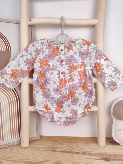 Carter's Romper - Blumen - Größe 68