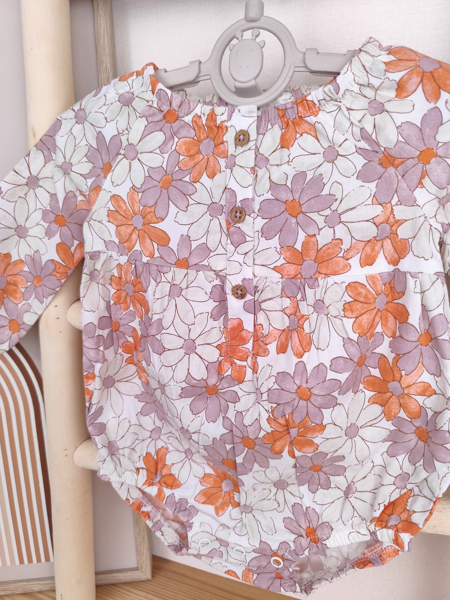 Carter's Romper - Blumen - Größe 68