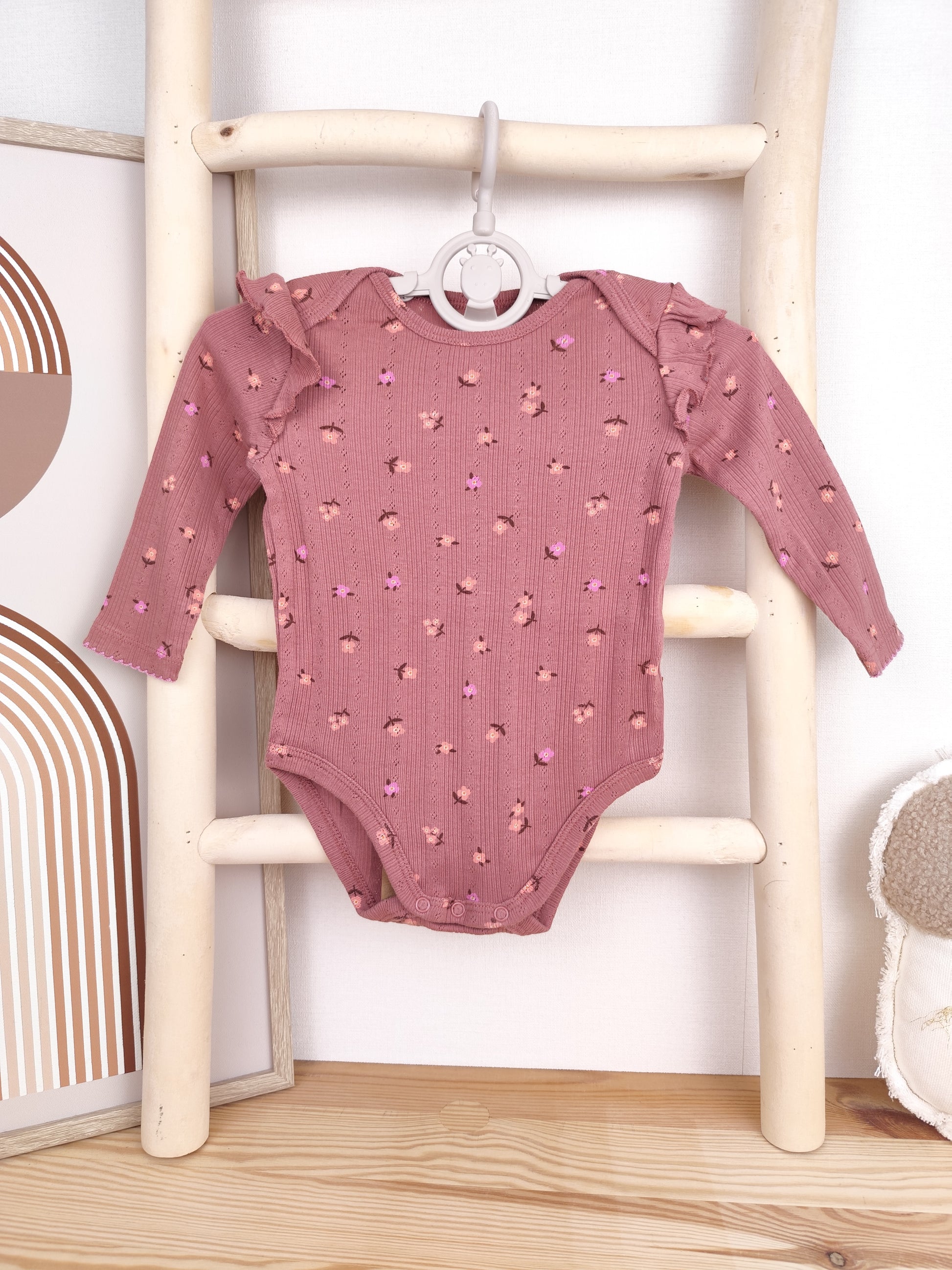 Hema Body - Blumen - Größe 68