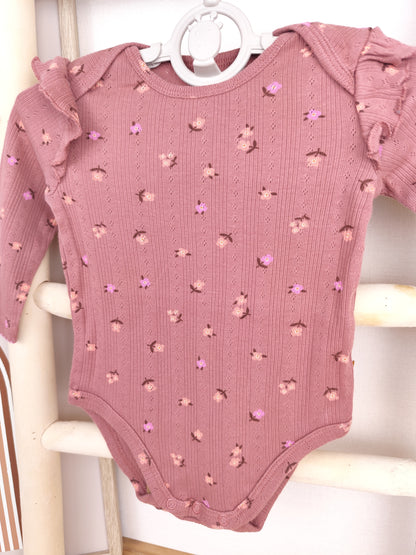 Hema Body - Blumen - Größe 68