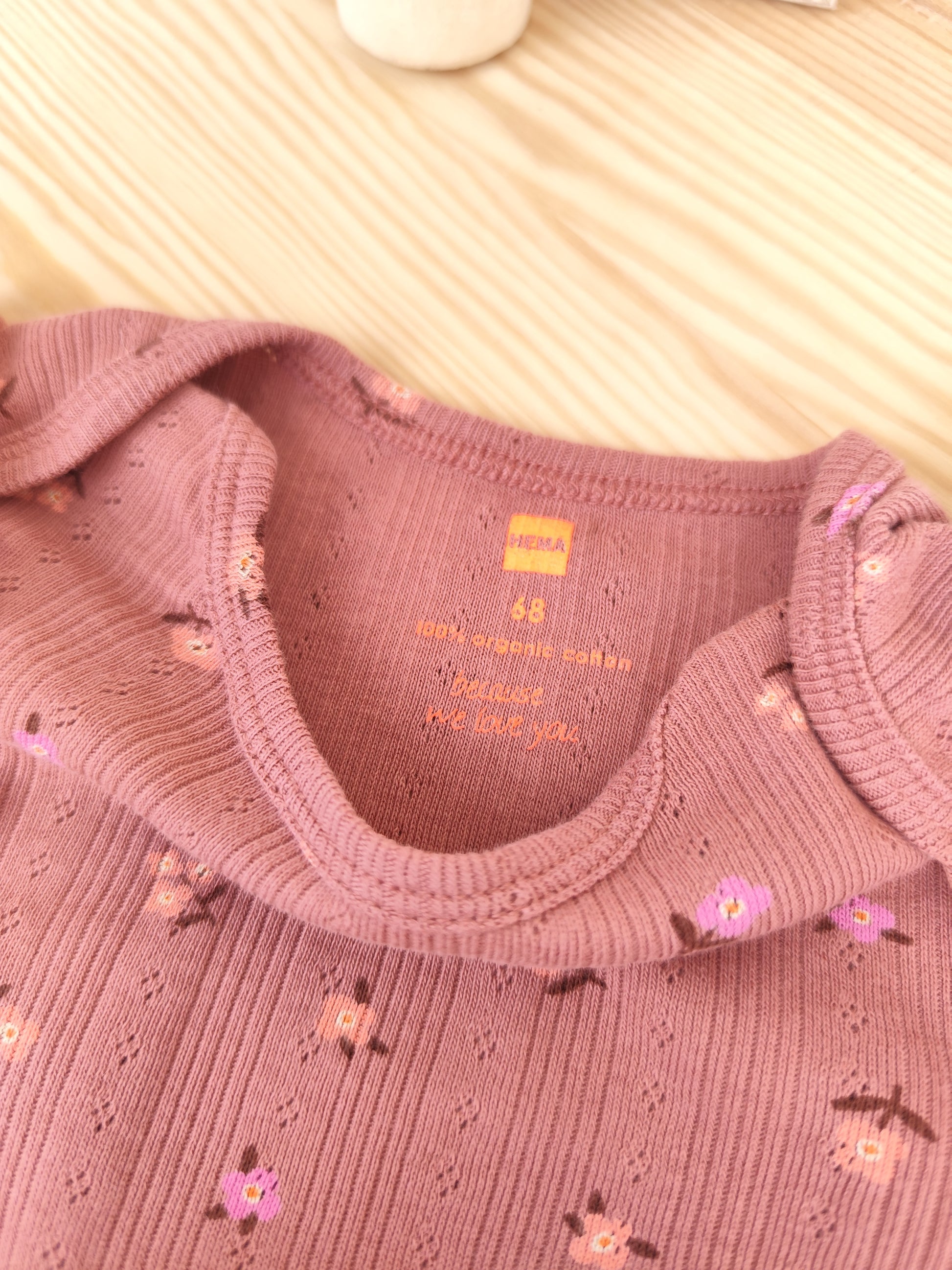 Hema Body - Blumen - Größe 68