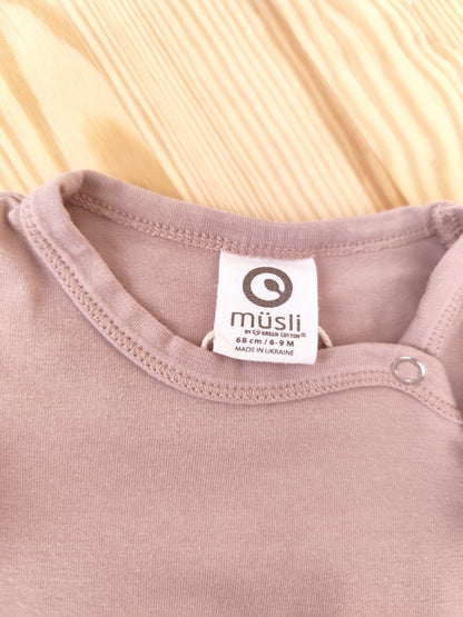 Müsli Body - Rüschen - Größe 68