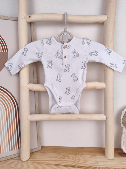 C&A Body - Bär - gerippt - Größe 50