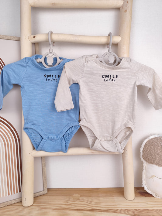 Topomini 2 Bodys -Größe 50/56 (B-Ware)