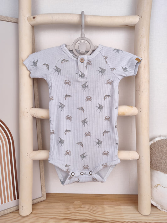 Lil'Atelier Body - Meerestiere - Größe 68