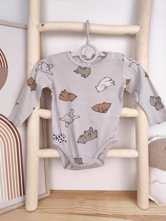 H&M Body - Tiermotiv - Größe 68