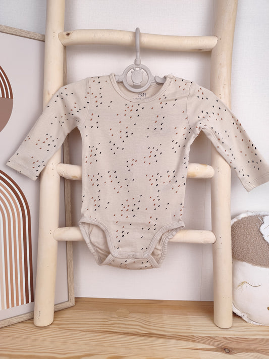 H&M Body - gepunktet - Größe 68