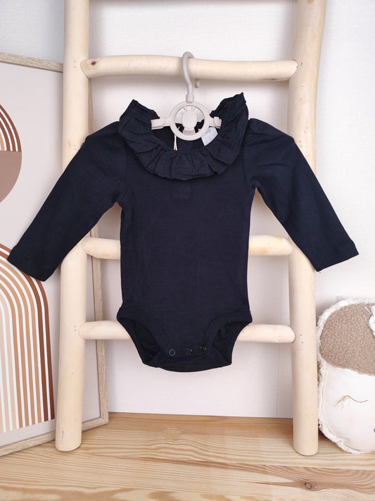 H&M Body - Rüschenkragen - Größe 68