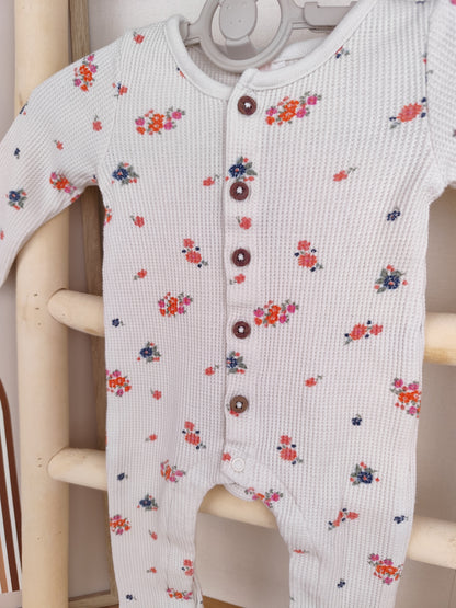 Hema Overall - Blumen - Größe 56