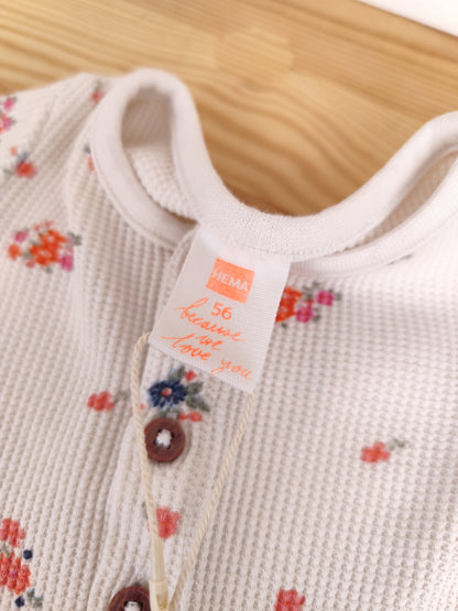 Hema Overall - Blumen - Größe 56