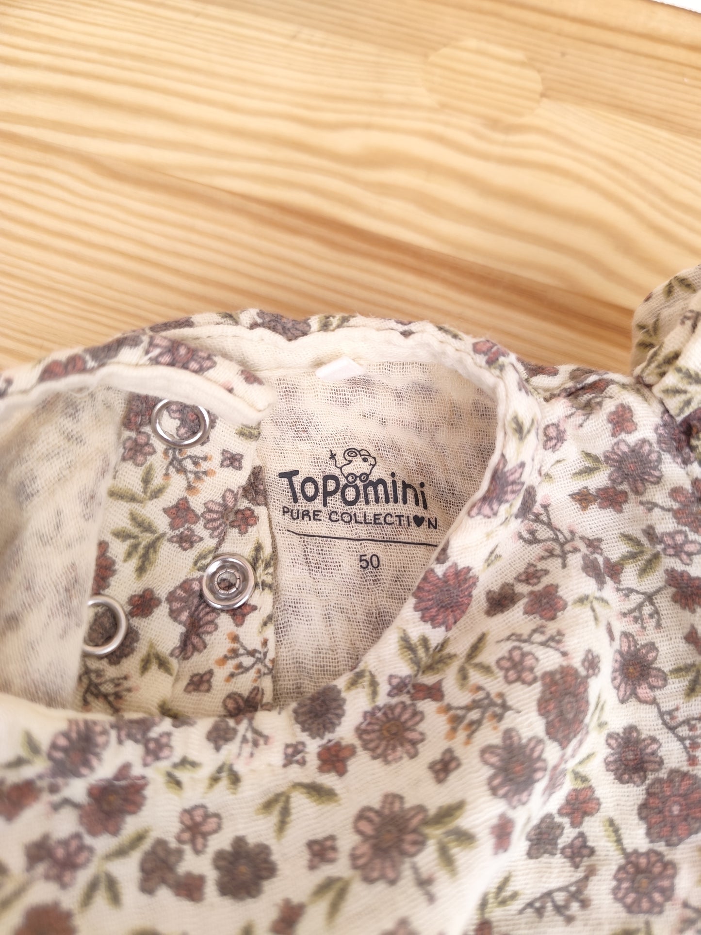 Topomini 2 Romper - Musselin - Größe 50