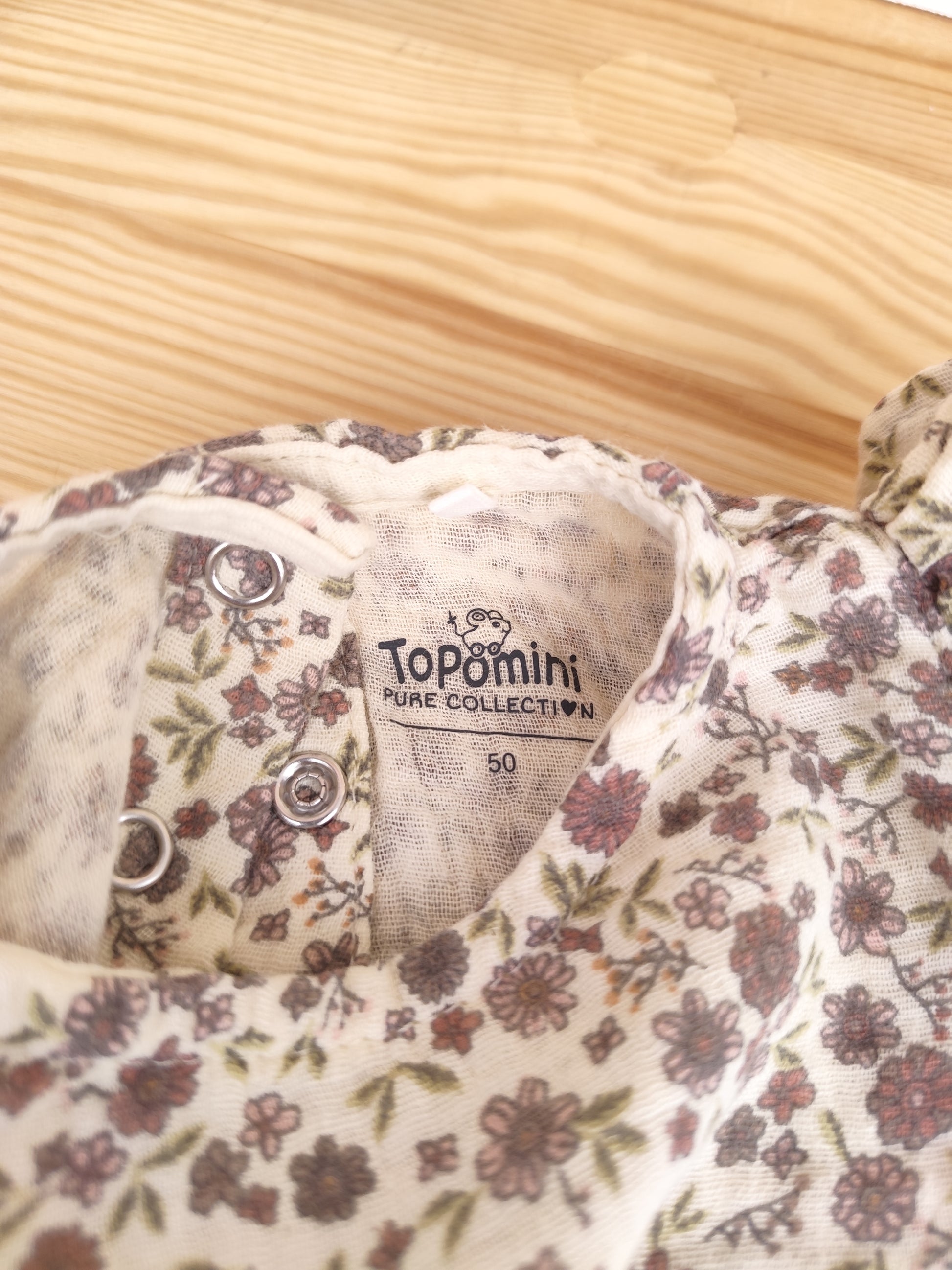 Topomini 2 Romper - Musselin - Größe 50