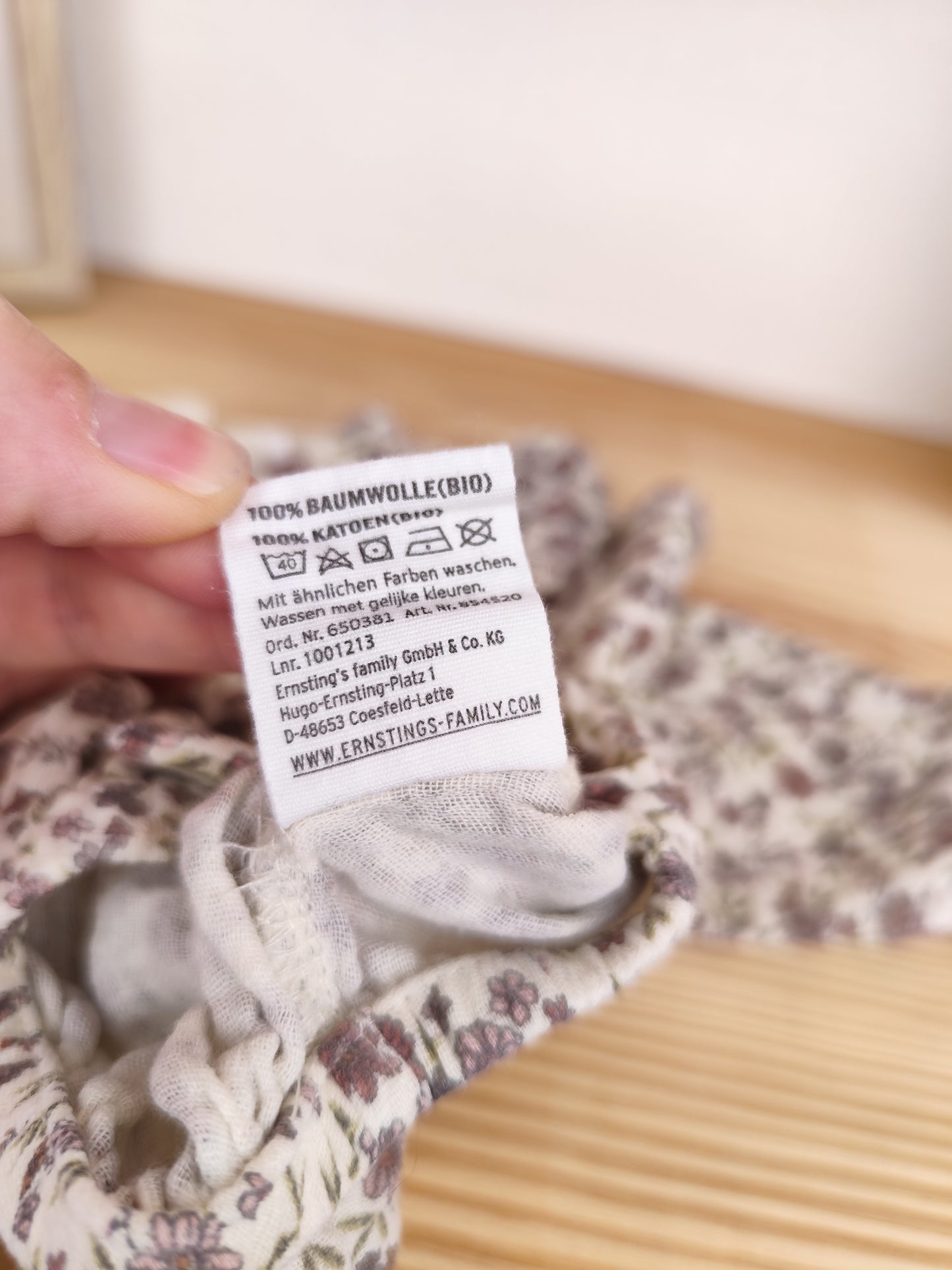 Topomini 2 Romper - Musselin - Größe 50