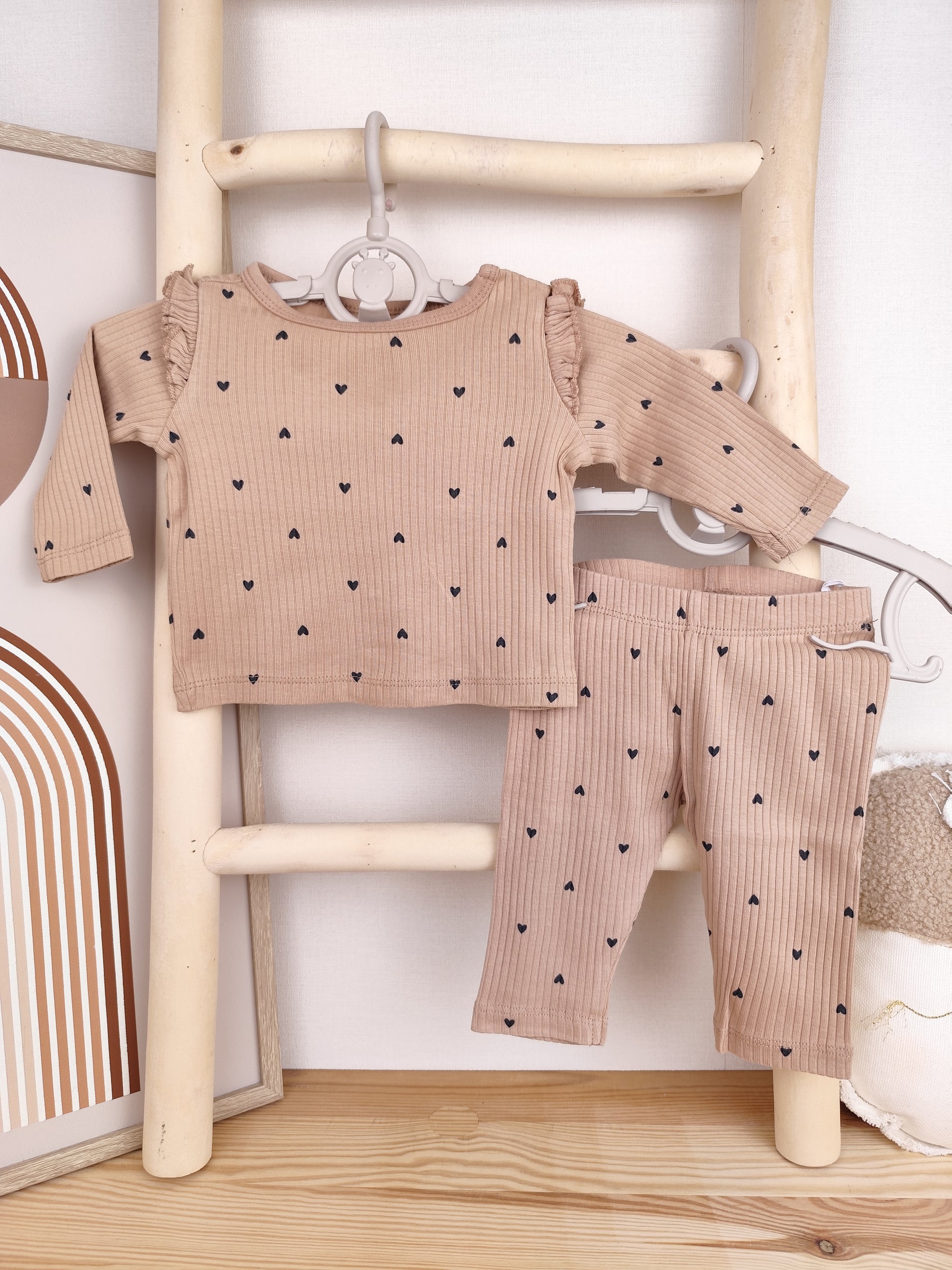 H&M Set - Herzen - Größe 56 (B-Ware)
