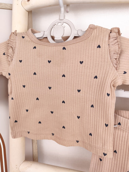 H&M Set - Herzen - Größe 56 (B-Ware)