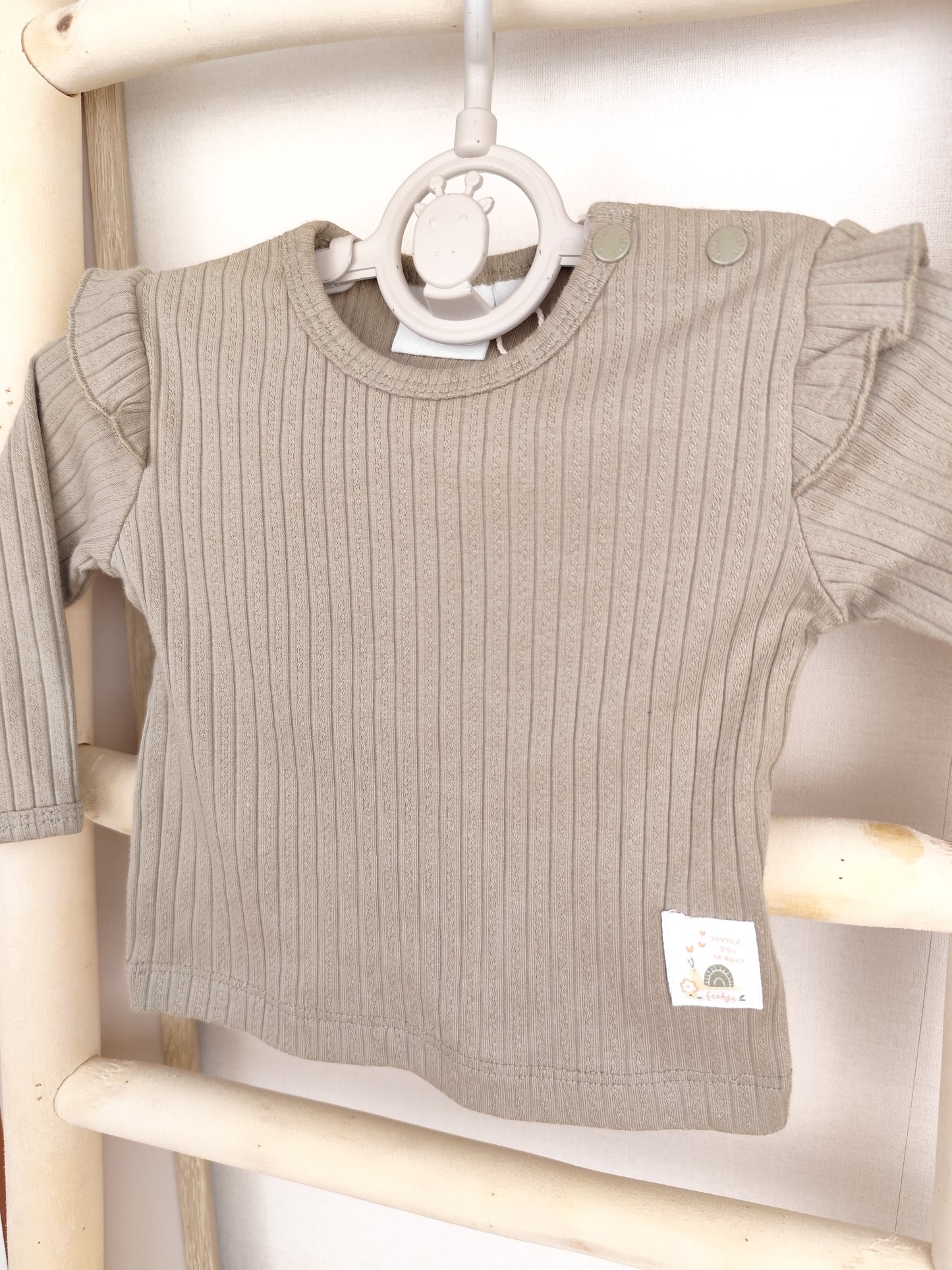 Feetje Langarmshirt - gerippt - Größe 56