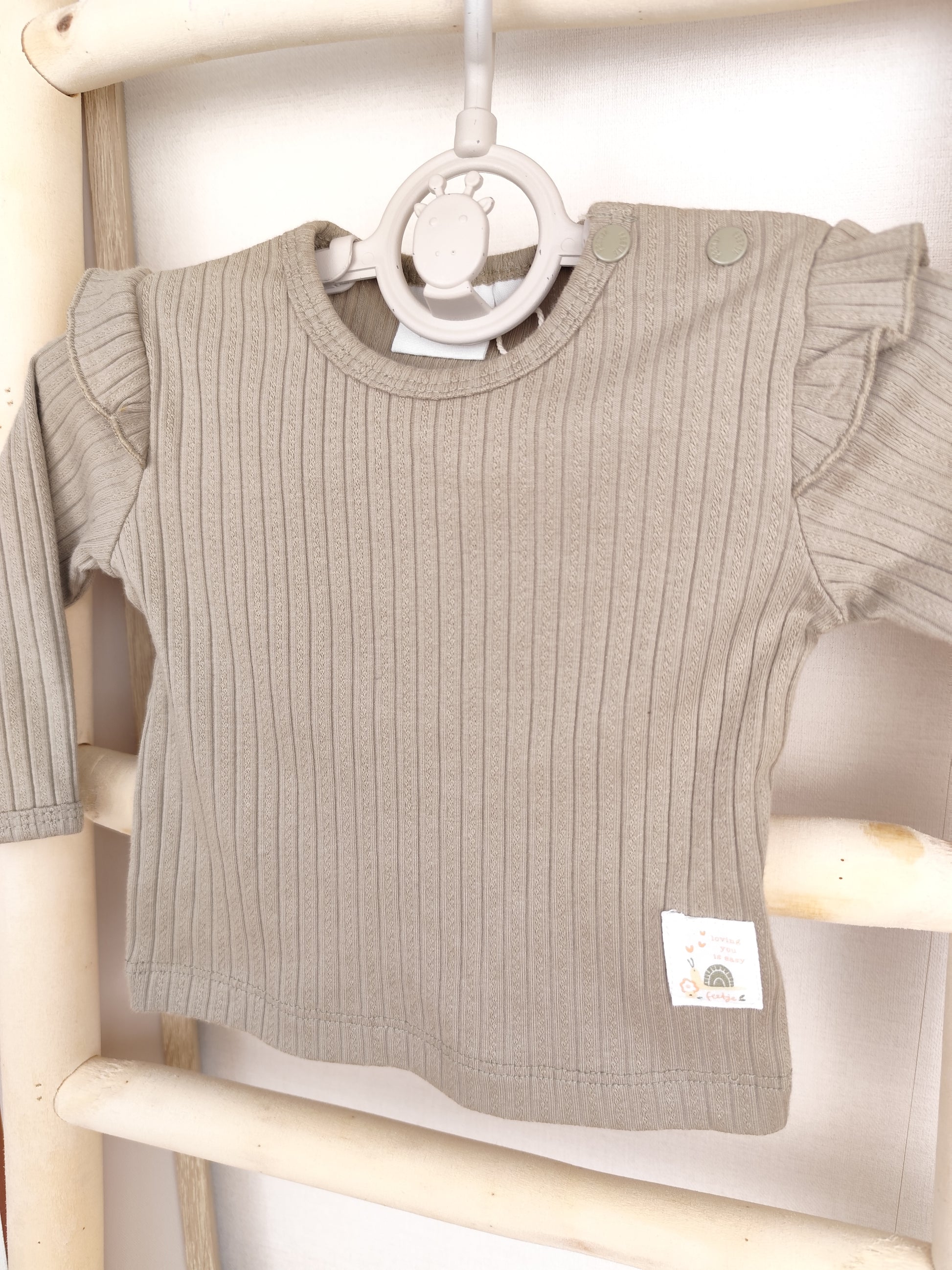 Feetje Langarmshirt - gerippt - Größe 56