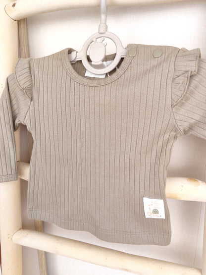 Feetje Langarmshirt - gerippt - Größe 56