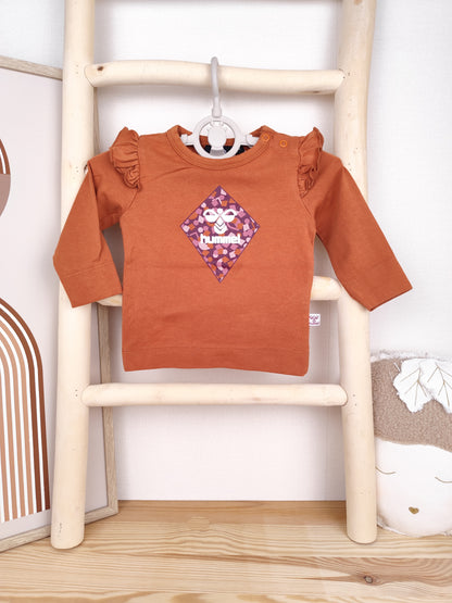 Hummel Langarmshirt - Rüschen - Größe 62