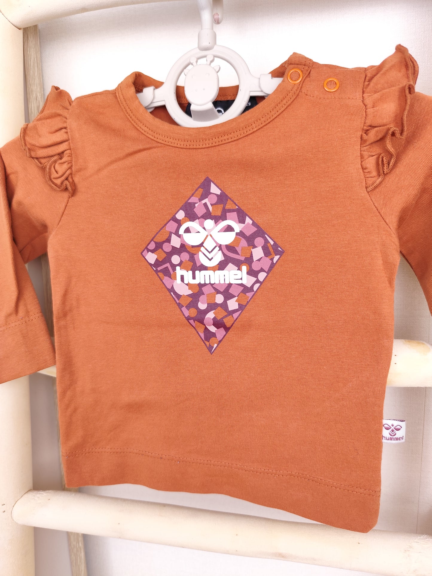Hummel Langarmshirt - Rüschen - Größe 62