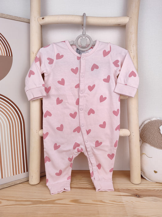 H&M Schlafanzug - Herze - Größe 62