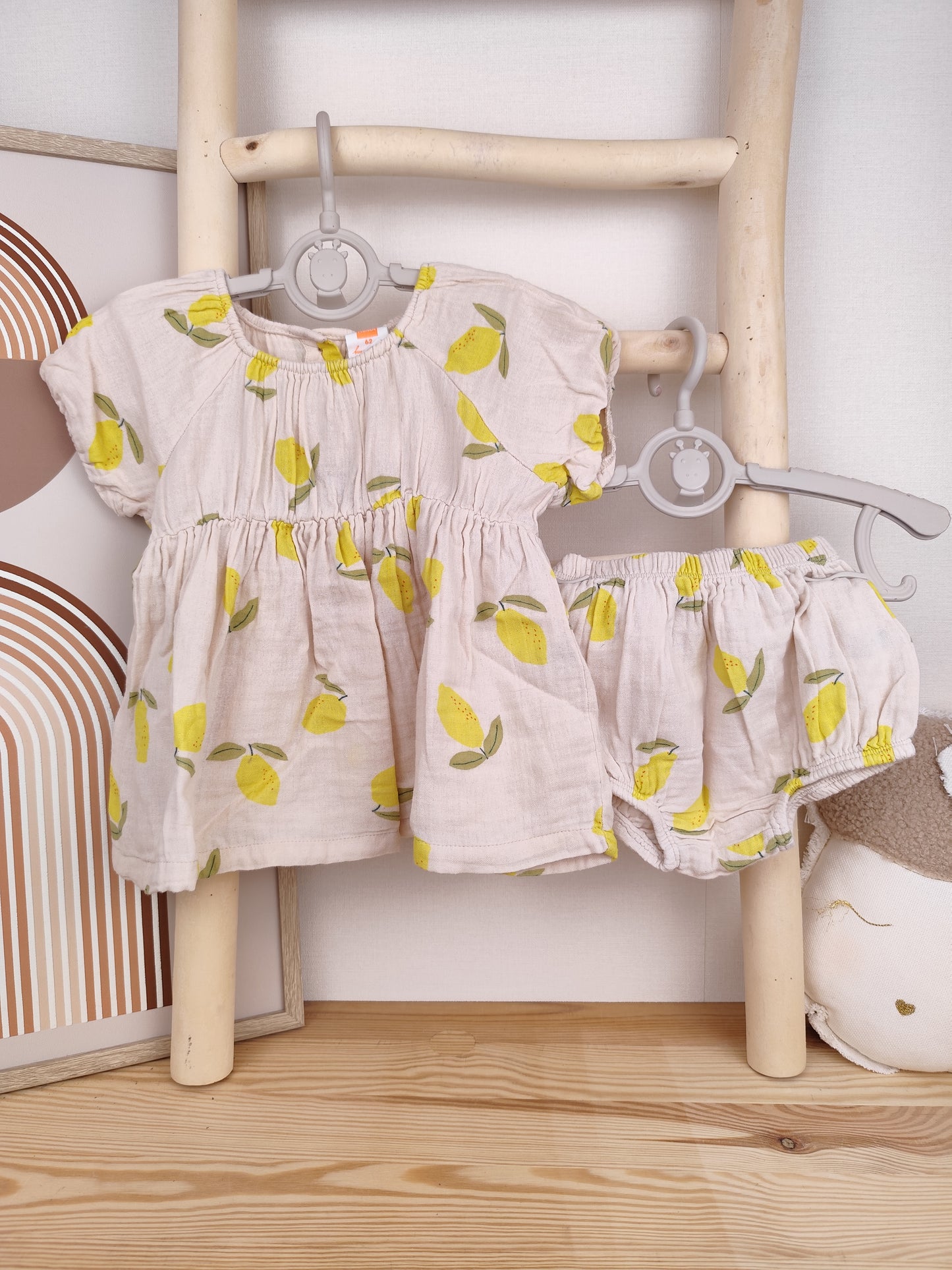 Hema Set - Zitronen - Größe 62 (B-Ware)