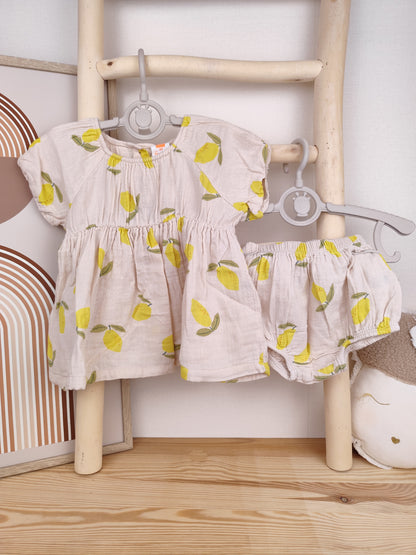 Hema Set - Zitronen - Größe 62 (B-Ware)