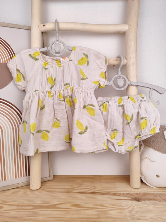 Hema Set - Zitronen - Größe 62 (B-Ware)