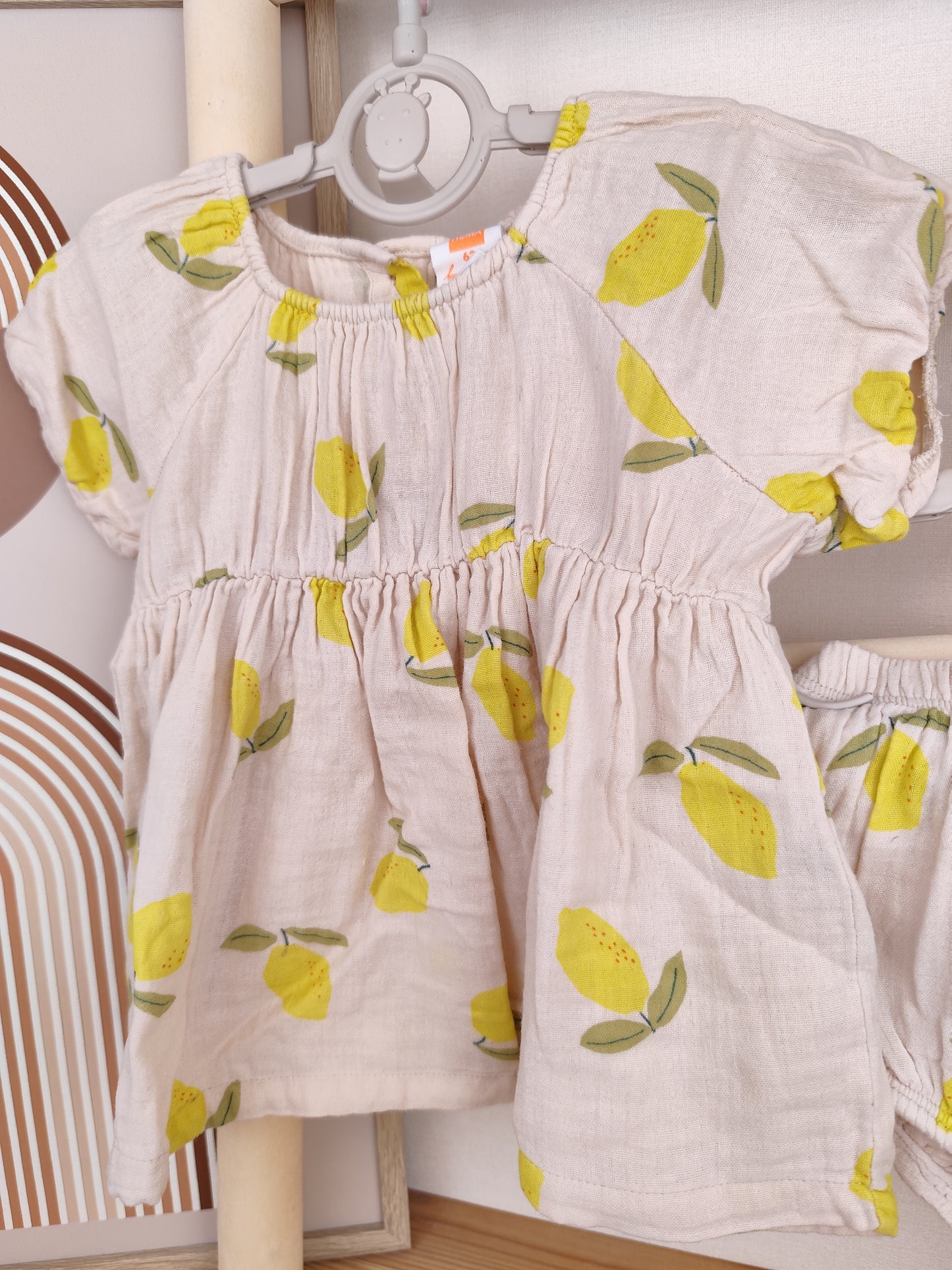 Hema Set - Zitronen - Größe 62 (B-Ware)