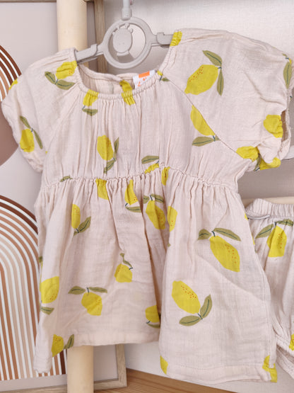 Hema Set - Zitronen - Größe 62 (B-Ware)