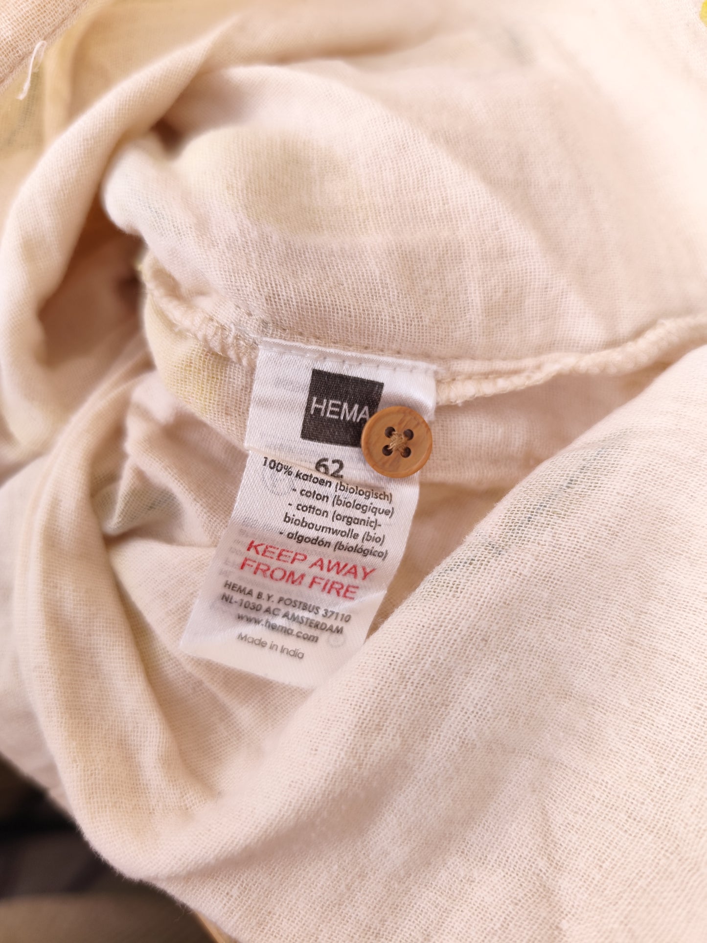 Hema Set - Zitronen - Größe 62 (B-Ware)