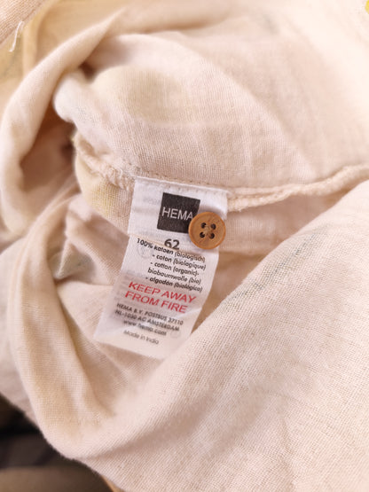 Hema Set - Zitronen - Größe 62 (B-Ware)