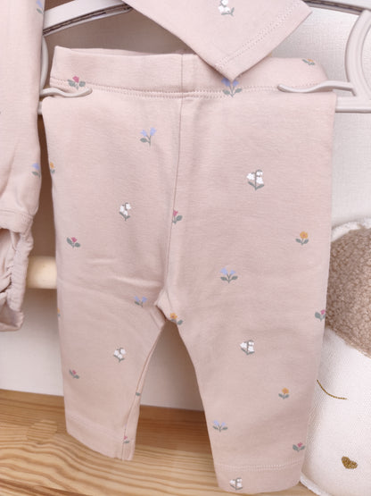H&M Set - Blumen - Größe 62