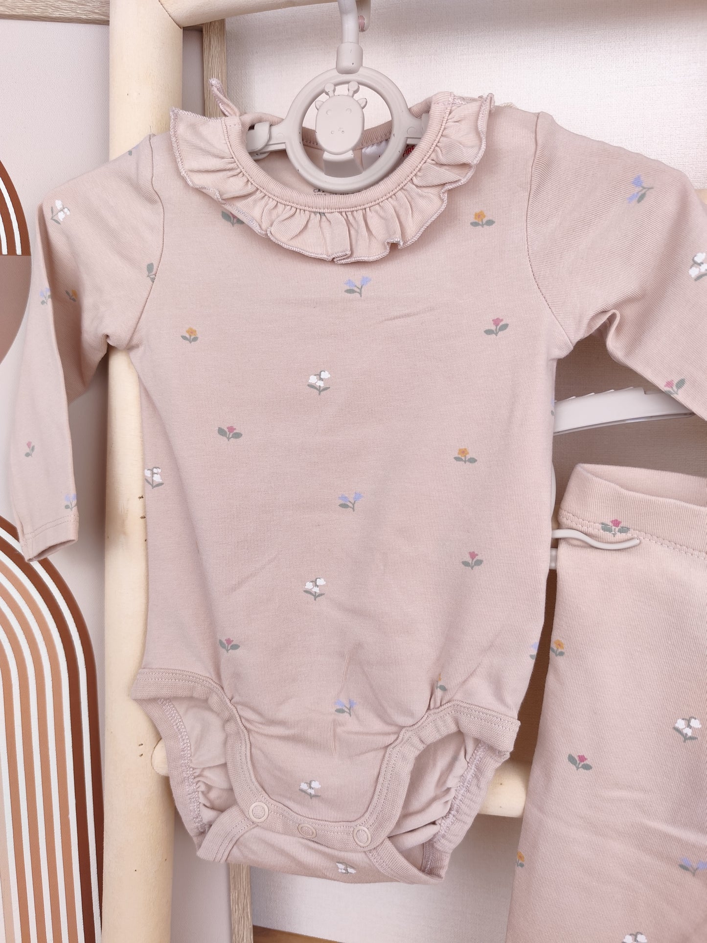 H&M Set - Blumen - Größe 62