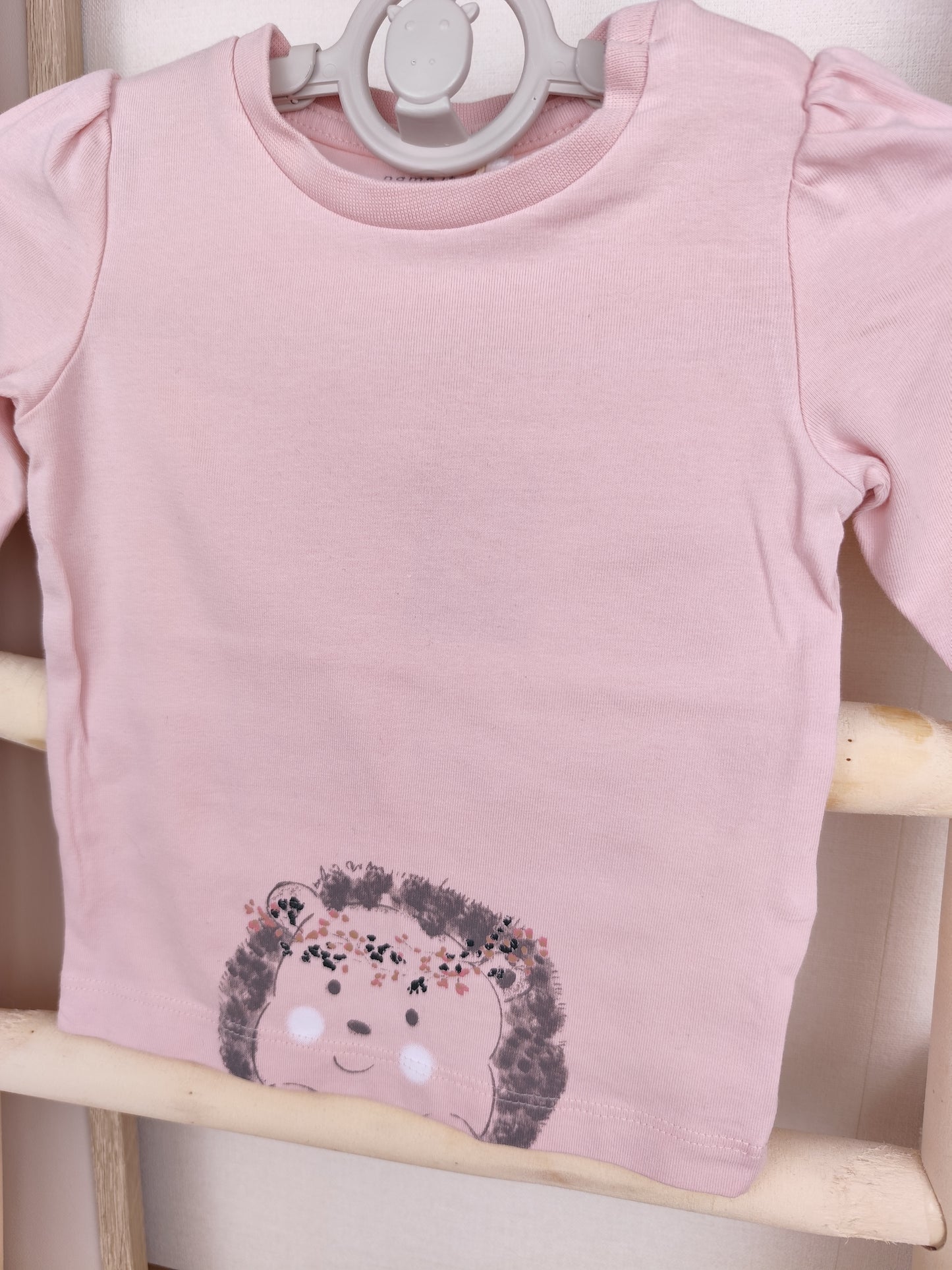 Name It Langarmshirt - Igel - Größe 62